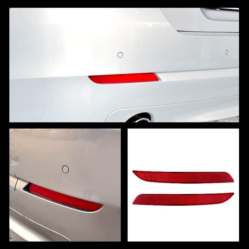 63147842955 63147842956 รถด้านหลังกันชน Reflector โคมไฟสําหรับ BMW F10 M5 528i 528iX 535d 535dX 535i