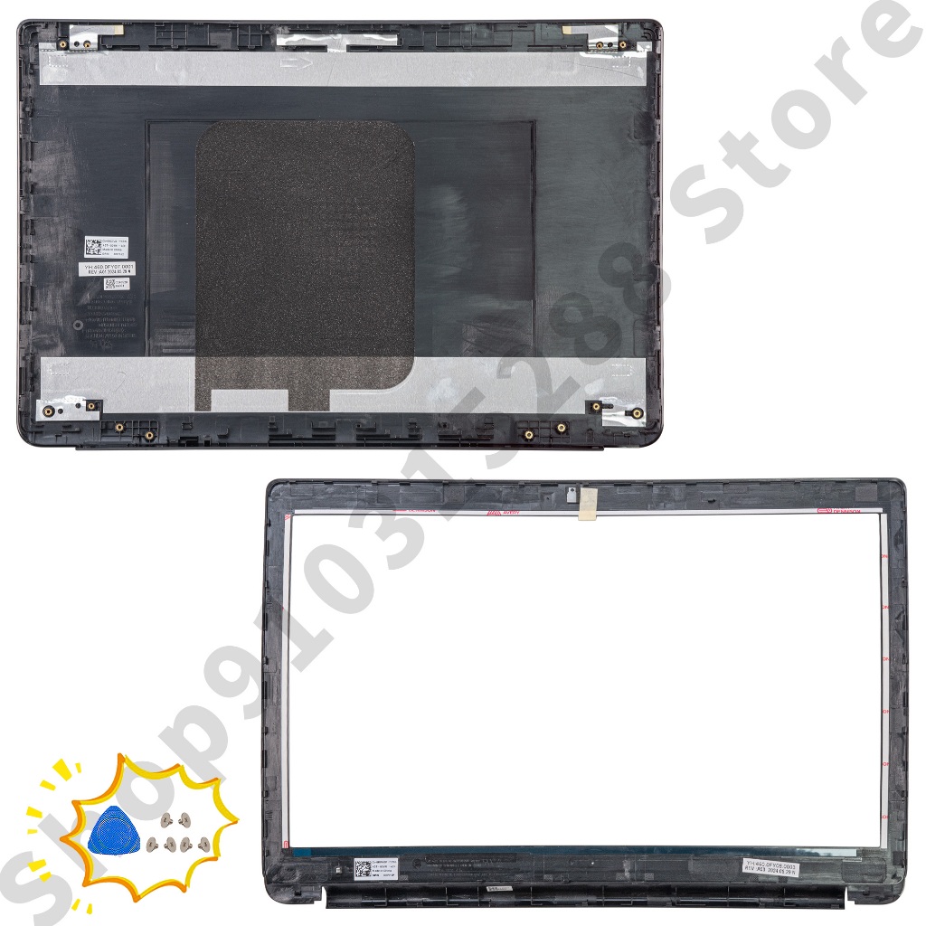 สําหรับ Dell Latitude 3500 E3500 หน้าจอปกหลัง 00C7J2 กรอบด้านหน้า 0KPH5P