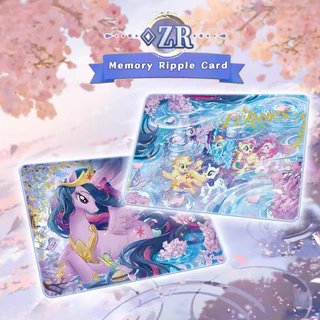 My little pony การ์ด Vol.12 Kayou Fluttershy Rarity การ์ดสะสมอนิเมะ รุ่นลิมิเต็ด 1ซอง