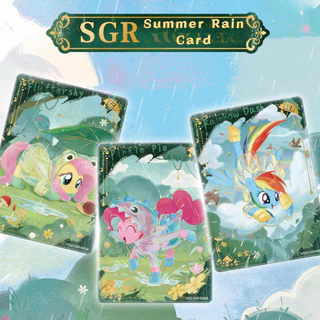 My little pony การ์ด Vol.12 Kayou Fluttershy Rarity การ์ดสะสมอนิเมะ รุ่นลิมิเต็ด 1ซอง