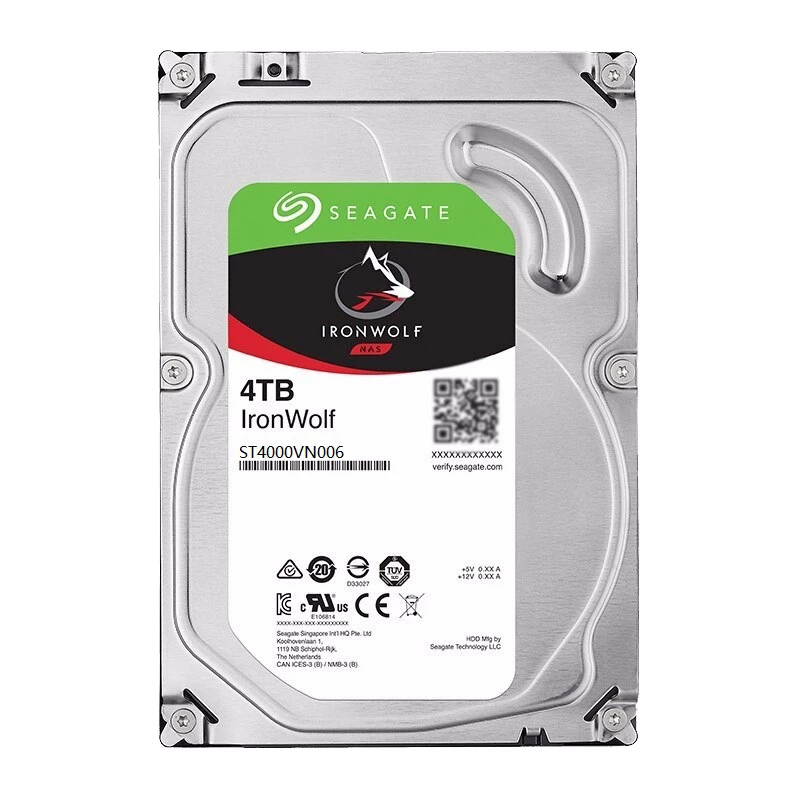 3.5 "New Seagate ST4000VN006 4TB 5400 RPM Cool Wolf Network Memory NAS Enterprise-Grade Mechanical H