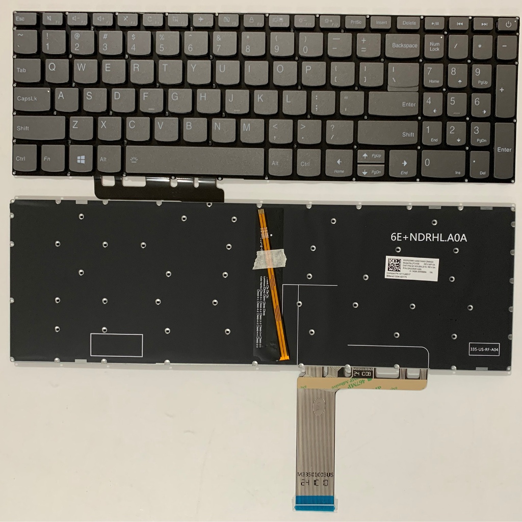 US สําหรับ Lenovo IdeaPad 130-15AST 13-15IKB 81MV 81UT 81N3 81LK 81LW 81LG 81H5 81H7 81W8 82C7 แป้นพ
