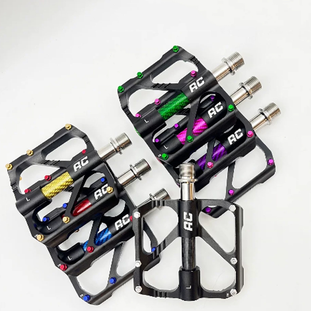 19 สี Ultralight Titanium เพลา 3 แบริ่งเหยียบสําหรับ brompton และ Java neo 3 และ dahon และจักรยานสามพับยี่ห้ออื่นๆ