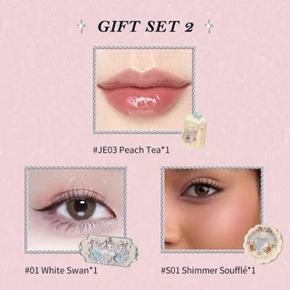 ดอกไม้รู้สีเดียวกันชุดแต่งหน้าอายแชโดว์บลัชออนลิปสติกชุดของขวัญ