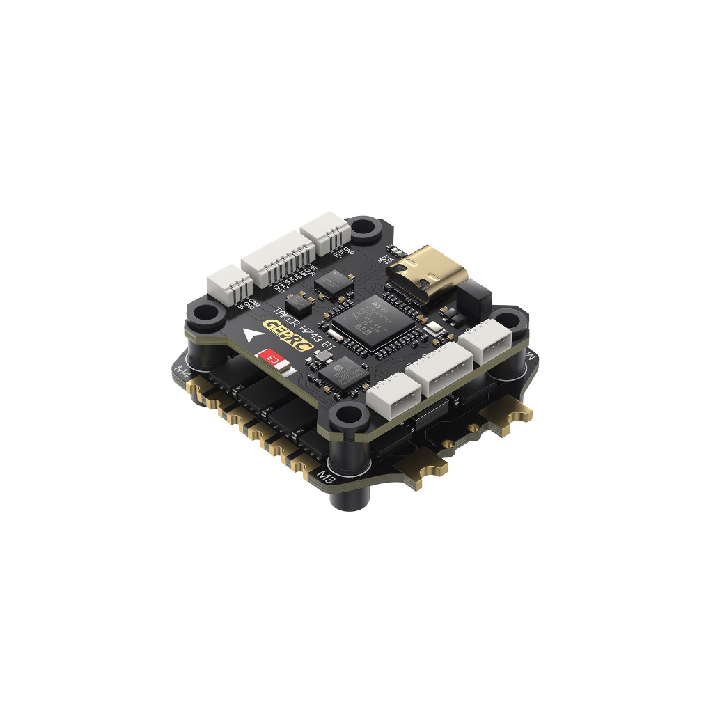 GEPRC GEPRC TAKER H743 BT 32Bit 65A Flying Tower Straight Sky End Crossover อุปกรณ์เสริมเครื่อง