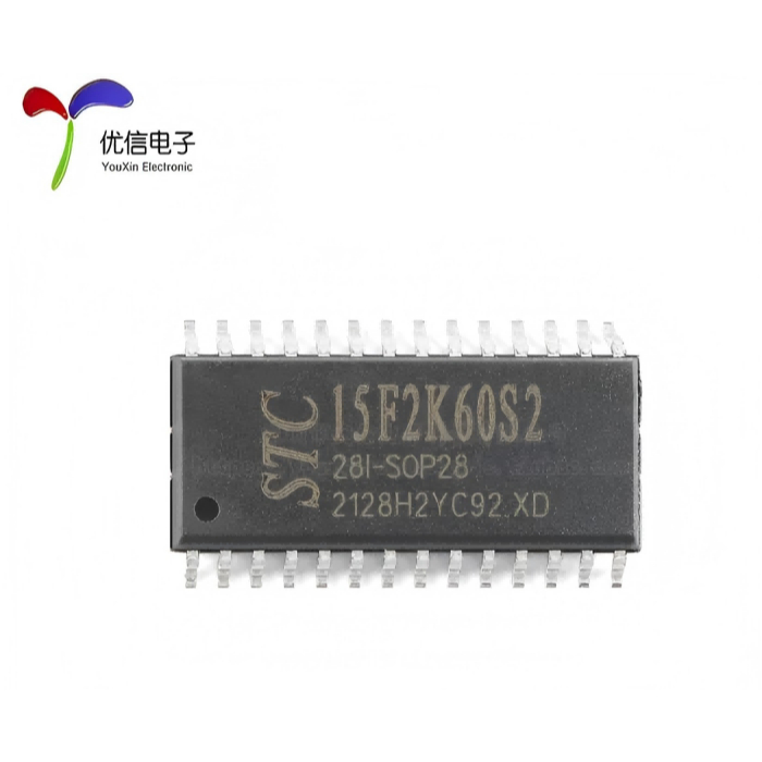 Original STC15F2K60S2-28I-SOP28 Enhanced 1T 8051 Microcontroller MCU