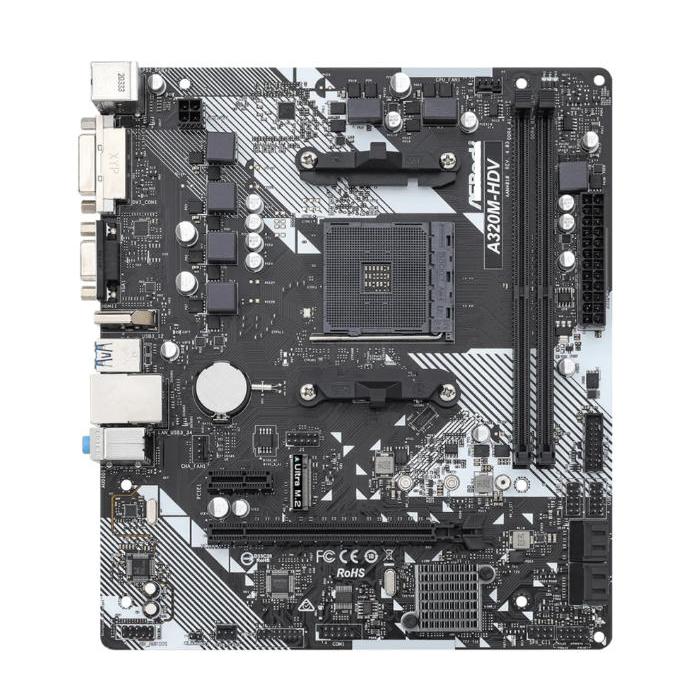 A320 เมนบอร์ด A320M HDV R4.0 ซ็อกเก็ต AM4 DDR4 32GB M.2 PCI-E 3.0 รองรับ R3 R5 R7 R9 AMD cpu USB3.1 