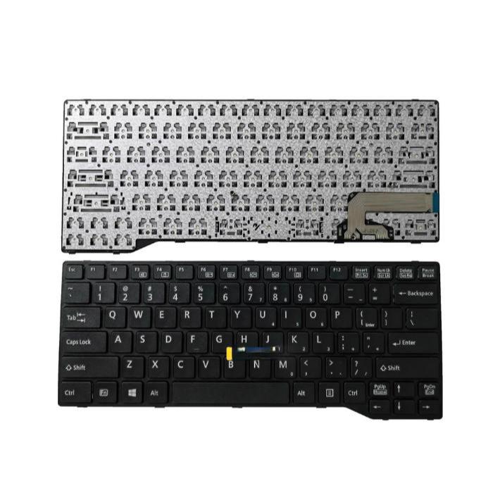 แป้นพิมพ์แล็ปท็อปสําหรับ Fujitsu Lifebook E544 E733 E734 E743 U745 E744 E546 E547 E736 US เค้าโครงให