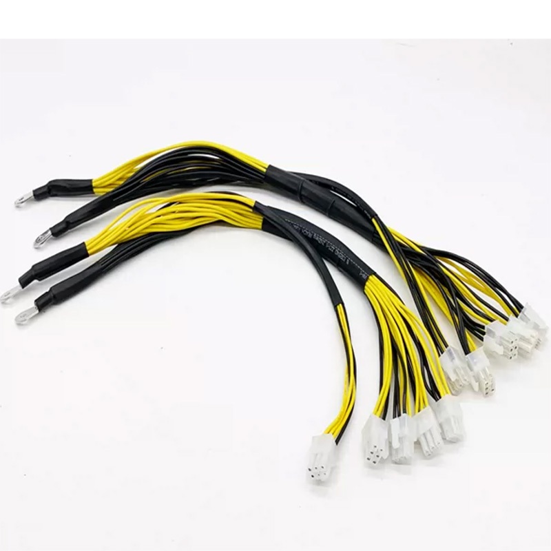Mining 1300W 1600W 1800W แหล่งจ่ายไฟ DC Connector 2*5x6pin PCIE Bitmain Antminer APW3++ APW7 PSU สาย