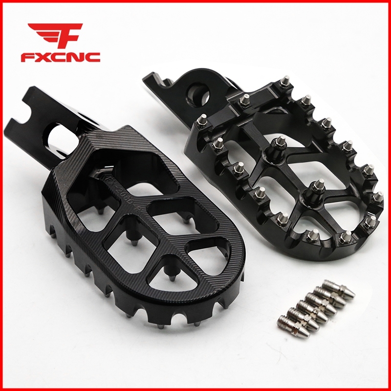 สําหรับ KAWASAKI KX250 KX450 KX250F KX450F KXF 250 450 KLX450R KX250X KX450X CNC พักเท้า Footrest Fo