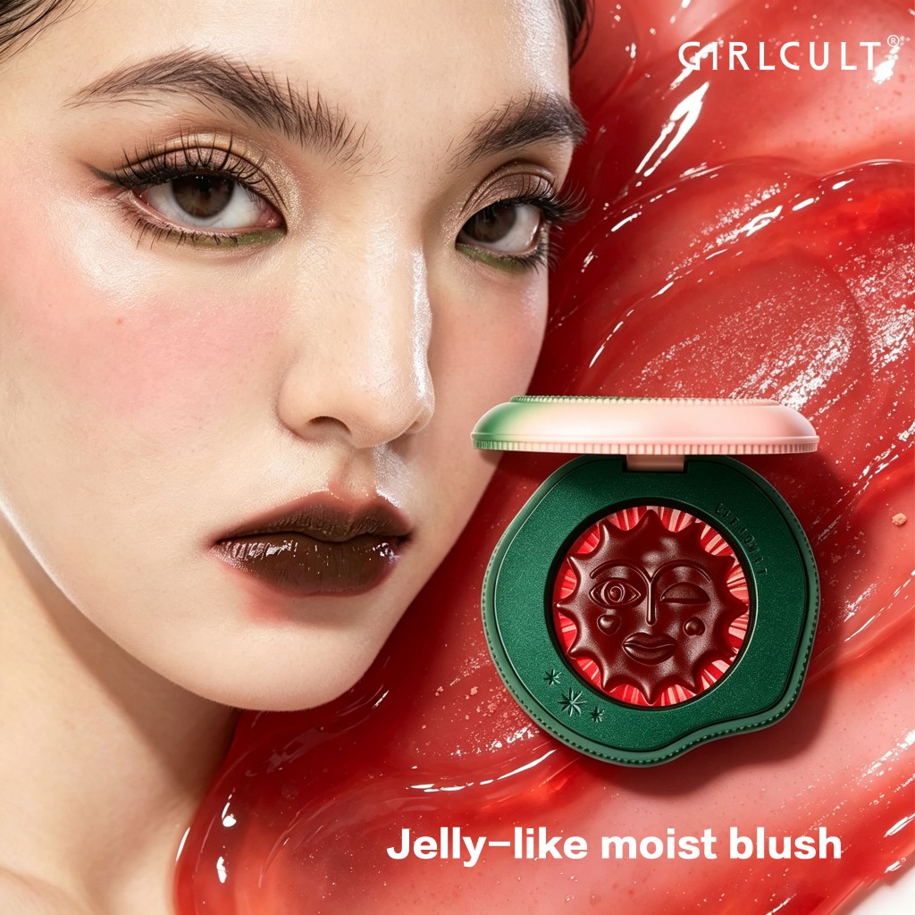 Girlculti Cream texture Blush Pink Peach Good skin Embellishment skin shine