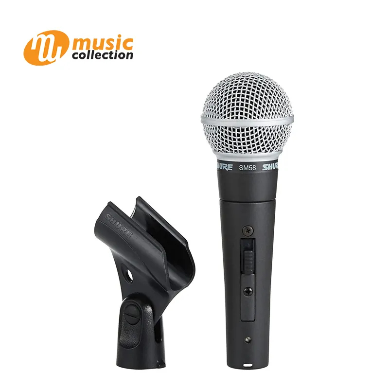 SHURE SM58 ไมโครโฟนพร้อมสวิตช์เปิด/ปิด