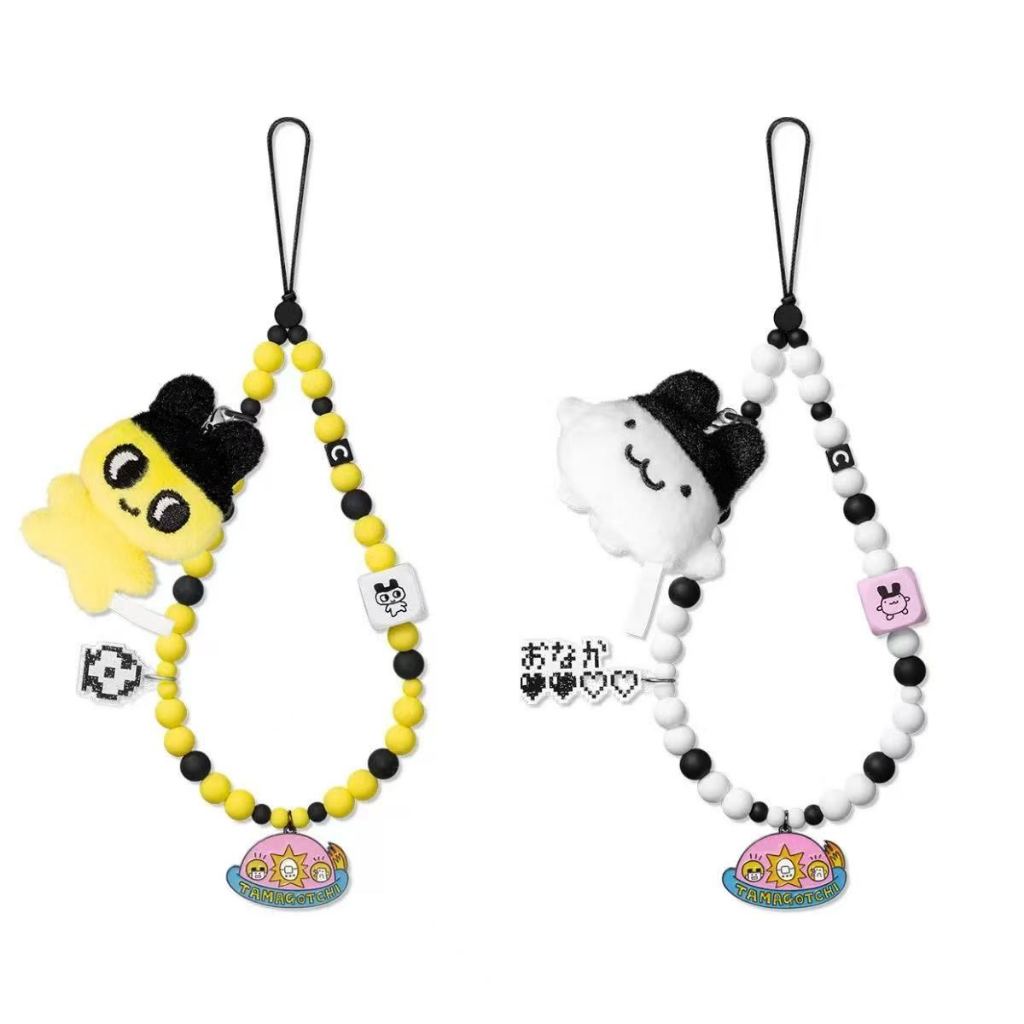 Street Wear Co-Branded สไตล์เดียวกัน Tuo Ma Gezi ตุ๊กตาตุ๊กตาการ์ตูนโซ่โทรศัพท์มือถือ Lanyard อุปกรณ์โทรศัพท์มือถือแบบพกพา Anti-Lost ลูกปัดโซ่ข้อมือ/ไหล่พร้อมปะเก็น