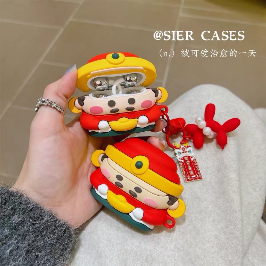 God of Wealth เหมาะสําหรับ Huawei Freebuds clip2 Collectors Edition เคสป้องกัน 6i/5i/se2 เคสหูฟัง pr