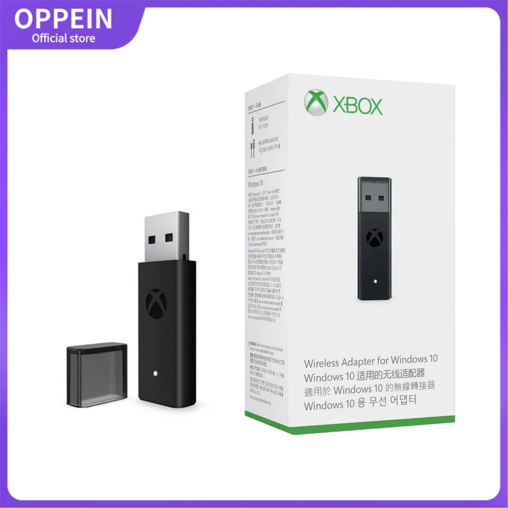 ของแท้ อะแดปเตอร์ควบคุมไร้สาย Microsoft Xbox Wireless Adapter สําหรับคอมพิวเตอร์ Windows 10