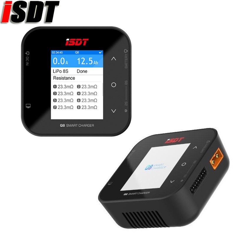 ISDT Q6 Nano 200W / Q8 Lite 500W / Q8 Max 1000W 1-6S 2-8S Pocket High Power Lipo Battery Balance Cha