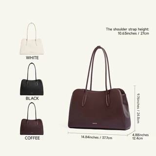 MOSSDOOM The Muse Lorelia Bag กระเป๋าโท้ทสุดหรู กว้างขวาง คุณภาพดี มีลวดลายสวยงาม เรียบง่ายแต่ดูดีมีระดับ