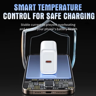 WEKOME U59 เครื่องชาร์จเร็ว PD20W สำหรับอินเทอร์เฟซ Type-C รองรับการชาร์จเร็วอย่างปลอดภัย ขนาดกะทัดรัดและพกพาได้