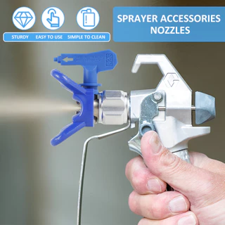 13 ชิ้น Airless หัวฉีดสี Reversible Paint Sprayer เคล็ดลับสีเครื่องอะไหล่หัวฉีด Guards Filters