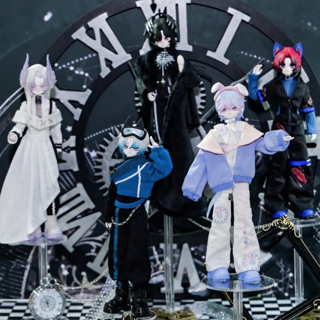 🚚พร้อมส่ง🚚(ยกBOX!!)=4 Standardised time 8-minute BJD series blind box
