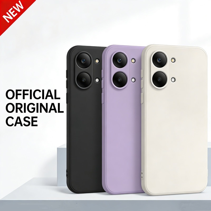 เคสกำมะหยี่ขอบเหลี่ยม เคสซิลิโคน Xiaomi POCO X8 F8 M8 F7 Ultra X7 M7 M6 F6 X6 F4 M4 M3 X3 GT NFC F3 