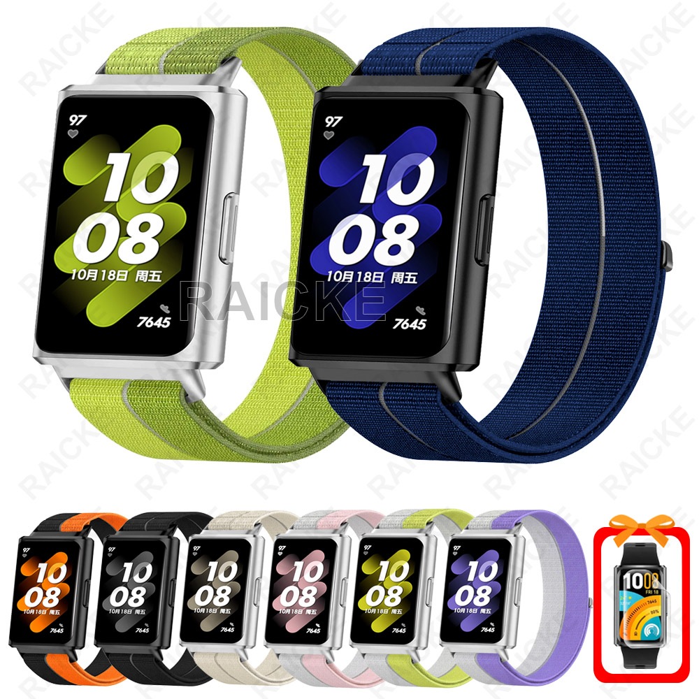 สายรัดข้อมือแบบสปอร์ตสายรัดไนลอนสําหรับ Huawei Band 11 pro /Huawei Band 11