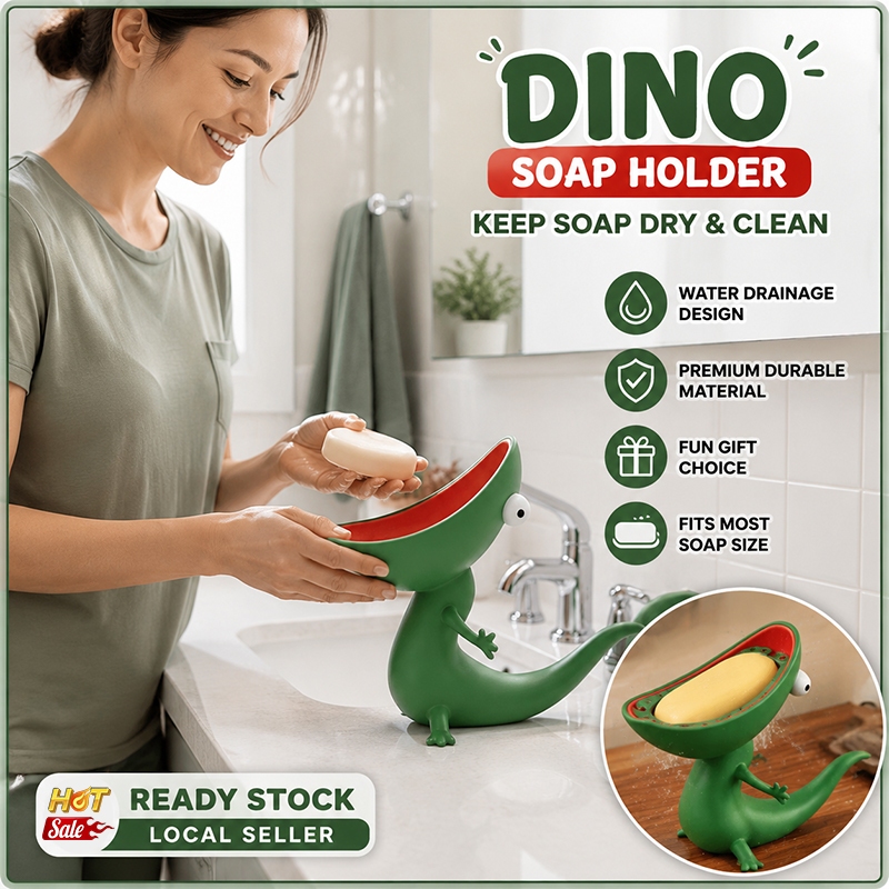 ท้องถิ่น 3 ชิ้น Lizard ผู้ถือสบู่,การ์ตูนสัตว์เลื้อยคลานสบู่ Saver สําหรับบาร์สบู่,ขนาดเล็ก Planter Decor สําหรับ Vanity หรือห้องครัว