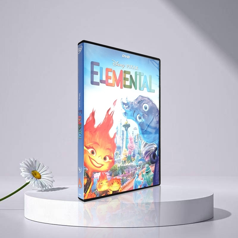 Elemental Pixar Animation DVD Movie Original 1DVD HD ละครอเมริกันคําบรรยายเสียงภาษาอังกฤษ Family Adv