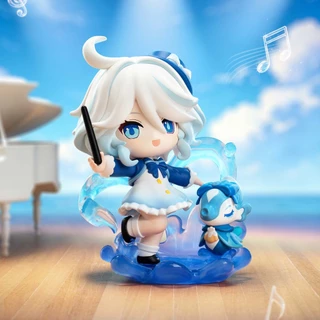 POP MART Genshin Impact Academy's Light and Shadow Poetry Chibi Series Figures（whole set）