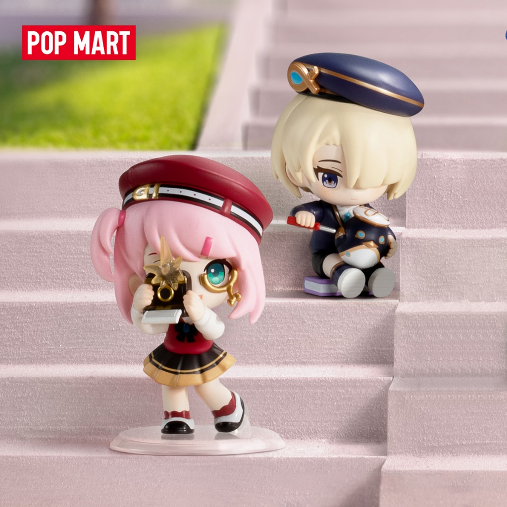 POP MART Genshin Impact Academy's Light and Shadow Poetry Chibi Series Figures（whole set）
