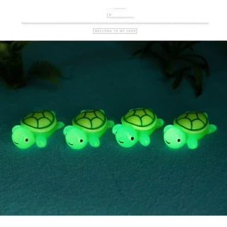 ตุ๊กตาเรซินเรืองแสงตกแต่งตู้ปลาอุปกรณ์เสริม DIY เครื่องประดับสวนน้ําภูมิทัศน์ไมโคร