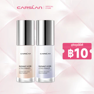 CARSLAN Primer ปรับโทนสีผิว ให้เรียบเนียน ไม่หมอง แต่งหน้าดูเป็นธรรมชาติ