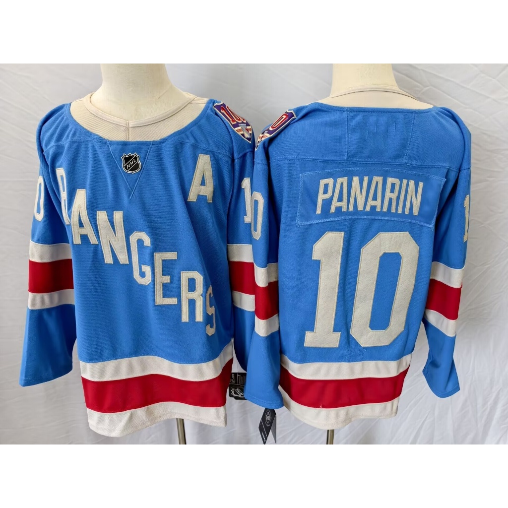 2026 สไตล์ใหม่ NHL Hockey Jersey Rangers Home Hockey Jersey ปักชุดกีฬาแขนยาวแบบอเมริกัน