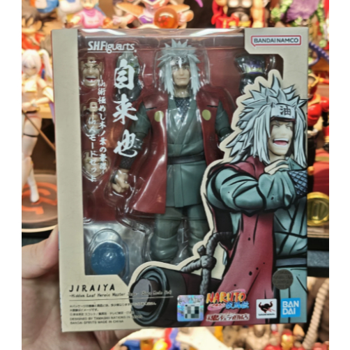 Bandai SHF Jiraiya Sage Mode ฟิกเกอร์นารูโตะ