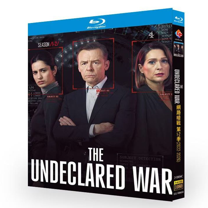 2026 ละครอเมริกันบลูเรย์ The Undeclared War ซีซั่น 1-2‎ 1080P Hobby Collection