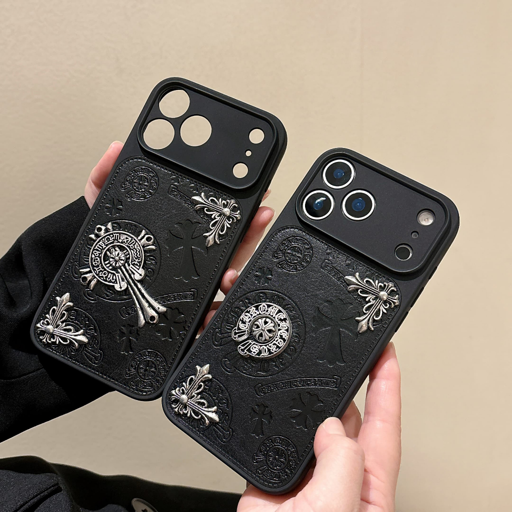 Retro Cross DIY เคสโทรศัพท์สําหรับ iphone 18 Pro Max 17 Pro Max 16 Pro Max 15 Pro Max 14 Pro Max i14