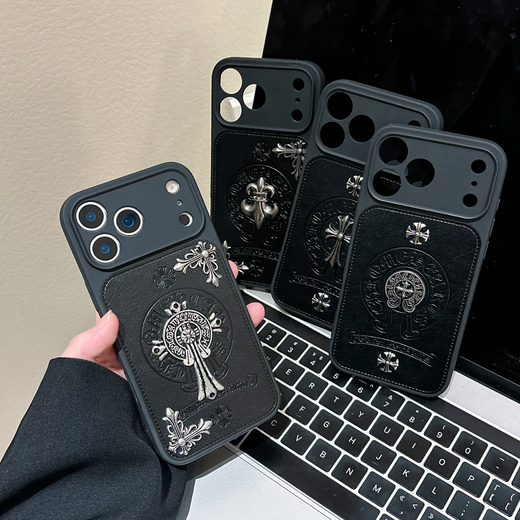 Retro Cross DIY เคสโทรศัพท์สําหรับ iphone 18 Pro Max 17 Pro Max 16 Pro Max 15 Pro Max 14 Pro Max i14