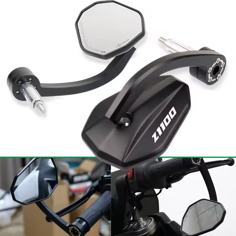 สําหรับ KAWASAKI Z1100 Z1100SE Z 1100 SE 2026 อุปกรณ์เสริมรถจักรยานยนต์ 7/8 "22 มม.ปลายแฮนด์กระจกมอง