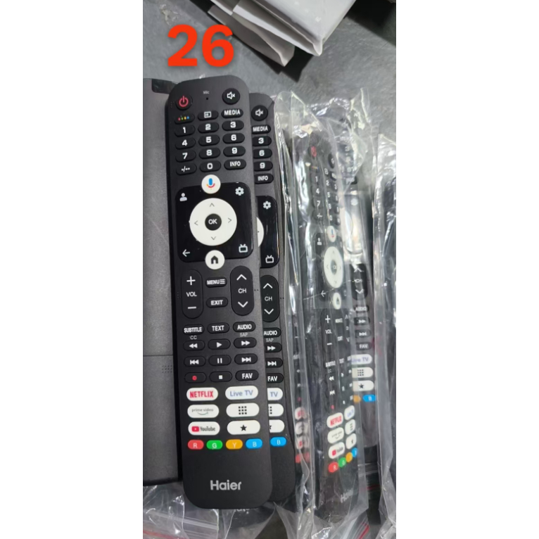 สําหรับ haier voice Smart TV Remote ใหม่สําหรับ HAIER LCD TV Remote Control Voice