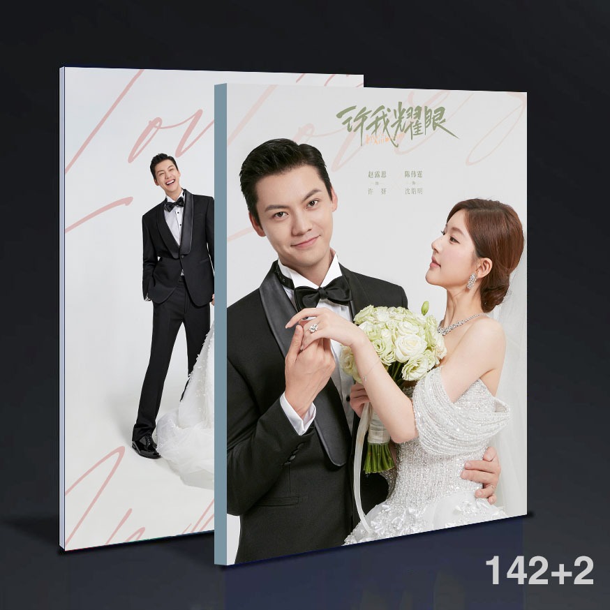 Xu Me Dazzling Chen Weiting Zhao Lusi คอลเลกชันอัลบั้มภาพอัลบั้มภาพโปสเตอร์อุปกรณ์ต่อพ่วงของขวัญสนับ