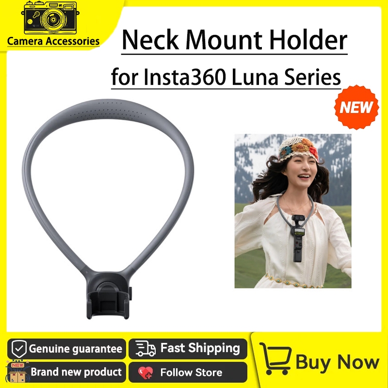 NewOriginal Insta360 Luna Series Neck Mount Holder for Luna Ultra Camera Accessories