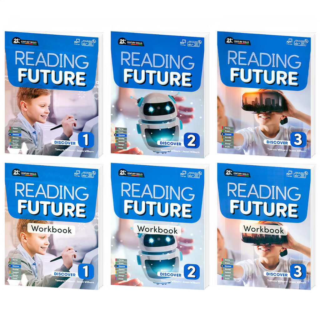 【ภาษาอังกฤษสำหรับเด็ก】READING FUTURE /Cambridge English /DISCOVER 1  DISCOVER 2   DISCOVER 3 / หนังส