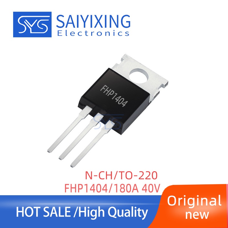 5PCS Original FHP1404 TO-220 MOSFET ทรานซิสเตอร์ 180A 40V