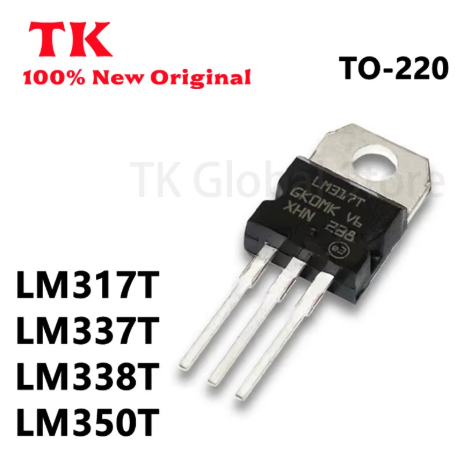 10 ชิ้น LM317T TO-220 LM317 LM337 LM338 LM350 ในสต็อกคุณภาพ 100% ใหม่เดิม