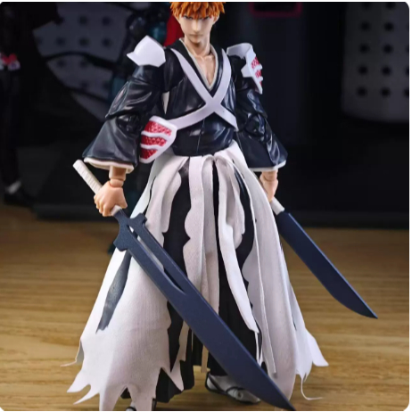[เสื้อผ้าเท่านั้น] NANA SHF Bleach Kurosaki Ichigo, Dual-Sword Ichigo, กระโปรง, เสื้อผ้าฟิกเกอร์