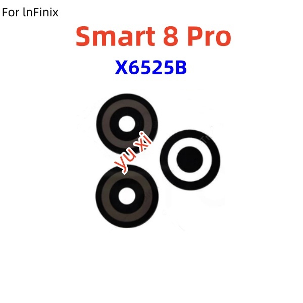 สําหรับ lnFinix Smart 8 HD Pro Plus X6525 X6525B X6526 เปลี่ยนเลนส์กล้อง yuxi