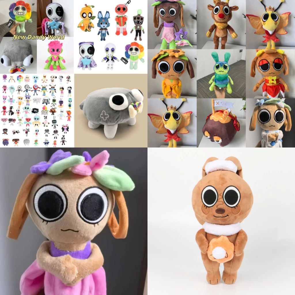 Dandys World Pebble Boxten Goob Dandys World Plush Doll Halloween Plush Toy Soothing Doll Sleeping D