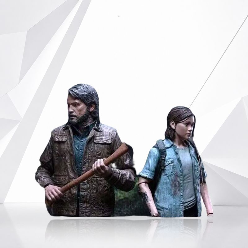 NECA The Last of Us Joel และ Ellie Action Figures ชุดของขวัญของเล่นสะสม