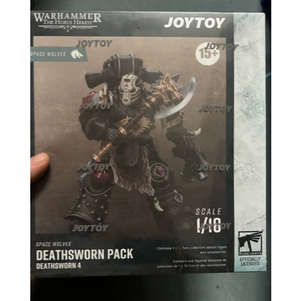 JOYTOY Dark Source Space Wolves Dead Oath Wolves Squad Dead Oath Wolves 2 Warhammer 40K โมเดลฟิกเกอร