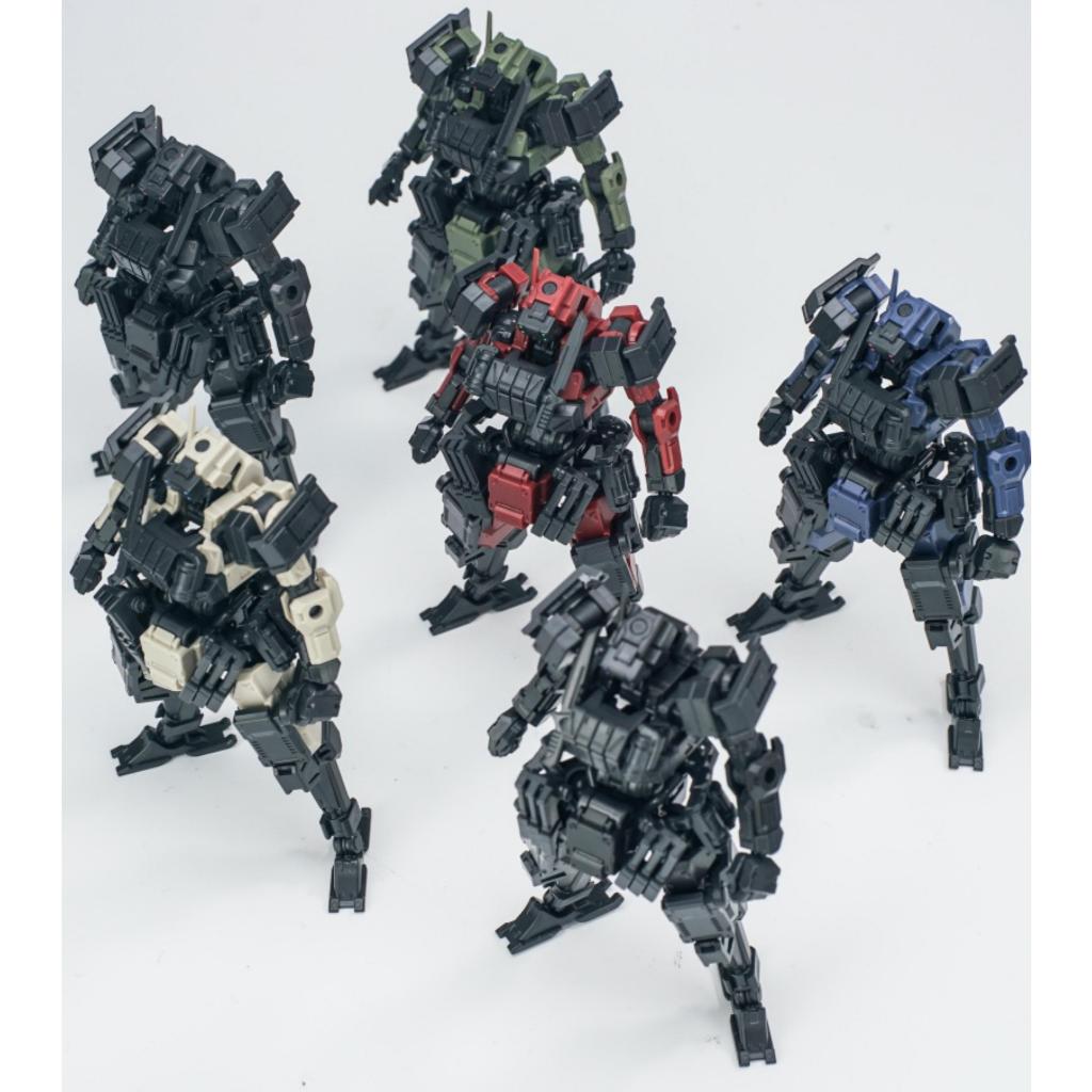 HIPLAY Sheik แผ่นดินใหญ่ Fenrir-A6 Assault Type 2-in-1 Plastic Model Kit Mecha Figure